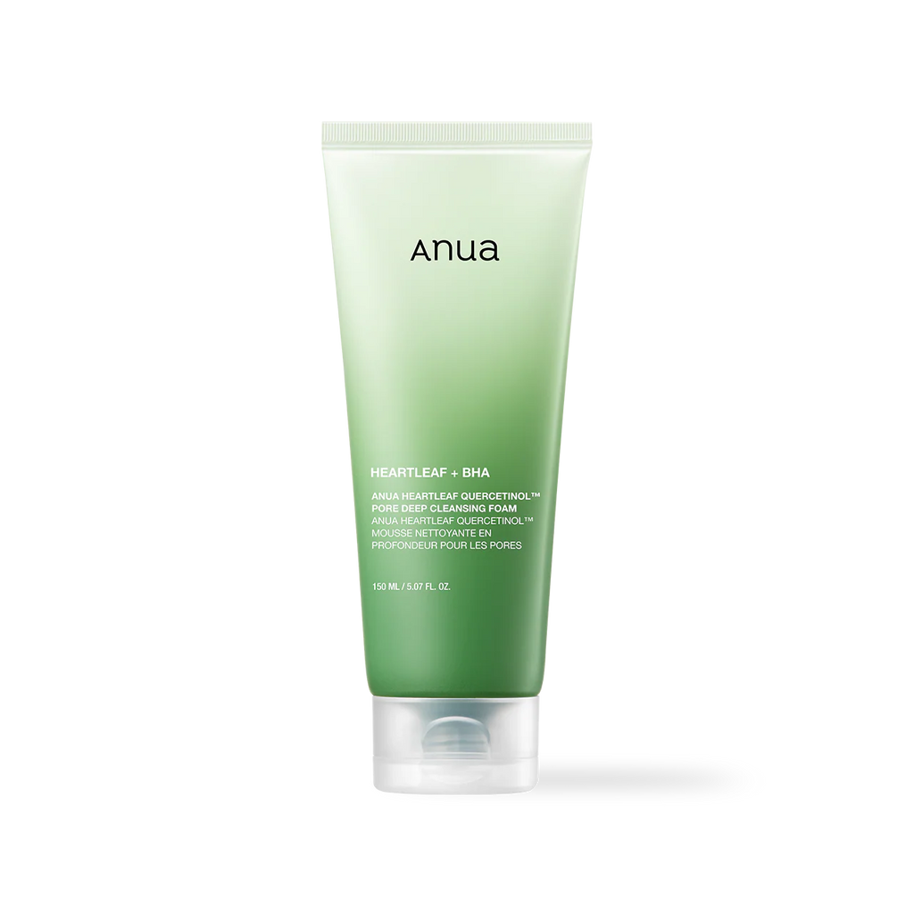 Anua heartleaf quercetinol pore deep cleansing foam 150ml