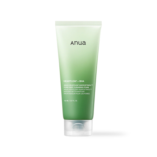 Anua heartleaf quercetinol pore deep cleansing foam 150ml
