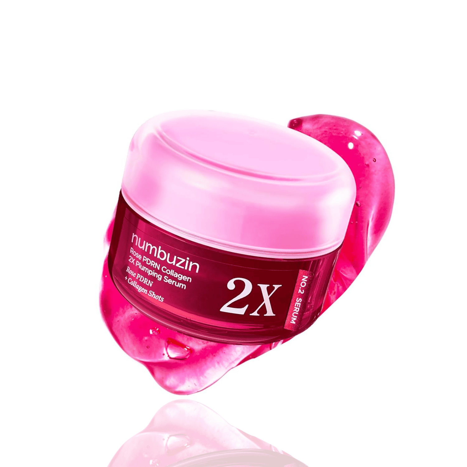 Numbuzin – No.2 Rose PDRN Collagen 2X Plumping Serum, 30ml