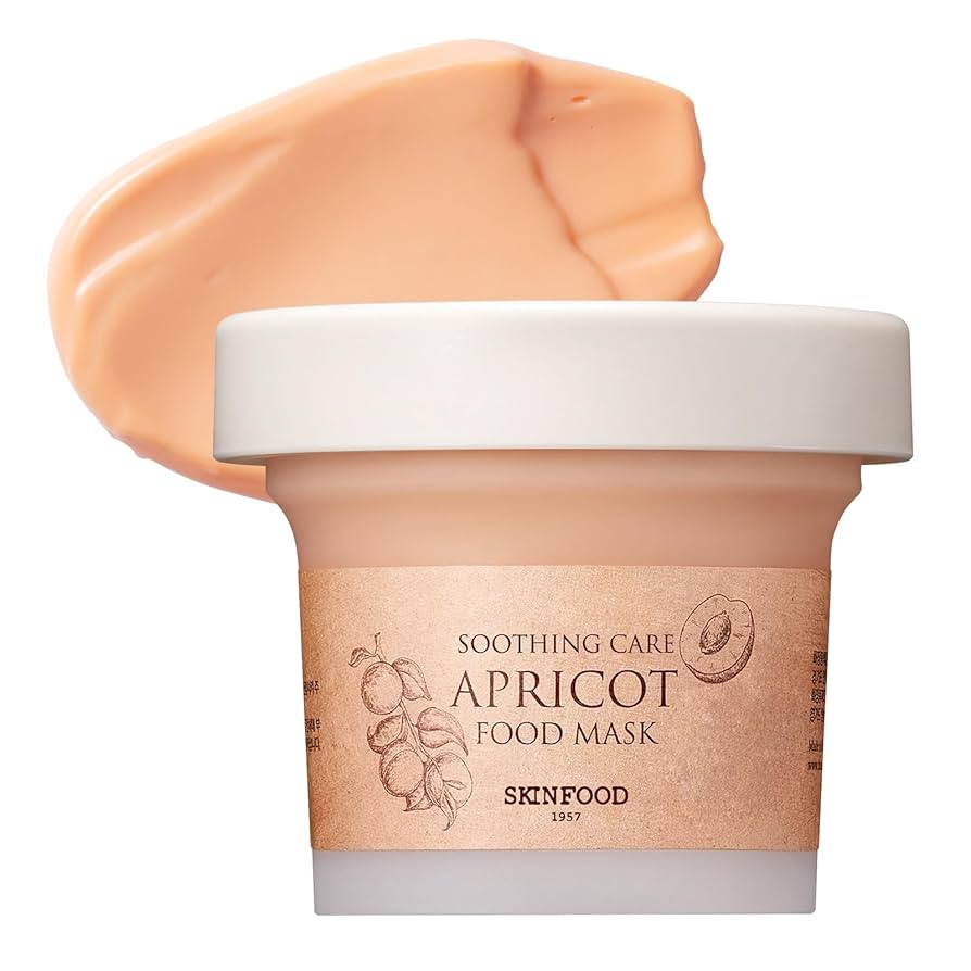 Skinfood Apricot Food Mask, Maschera Viso Lenitiva