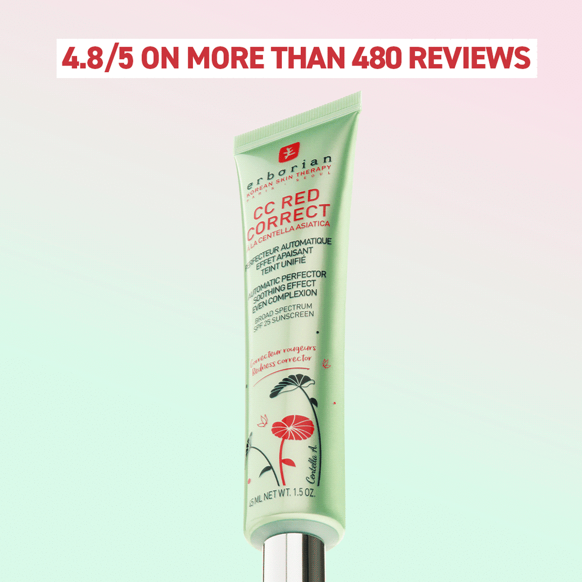 Eeborian CC Red Correct - Anti redness cream