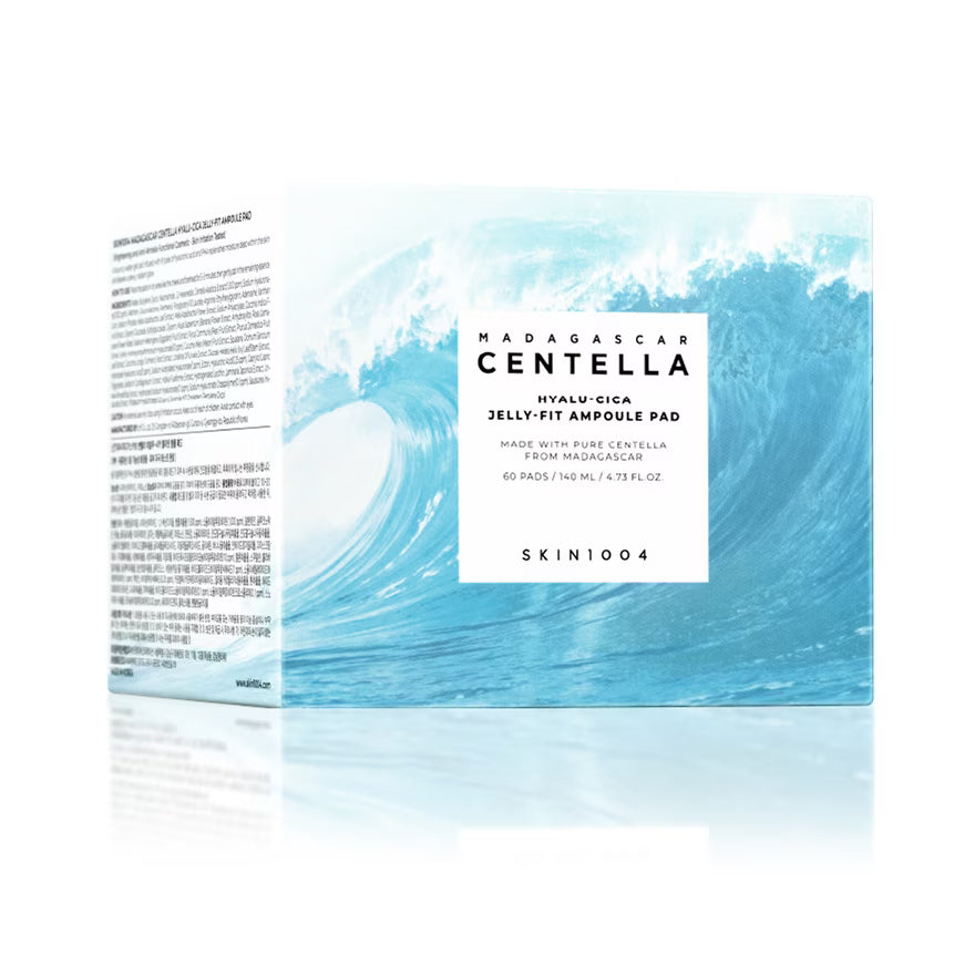 SKIN1004 - Madagascar Centella Hyalu-Cica Jelly-Fit Ampoule Pad, 60 Pads