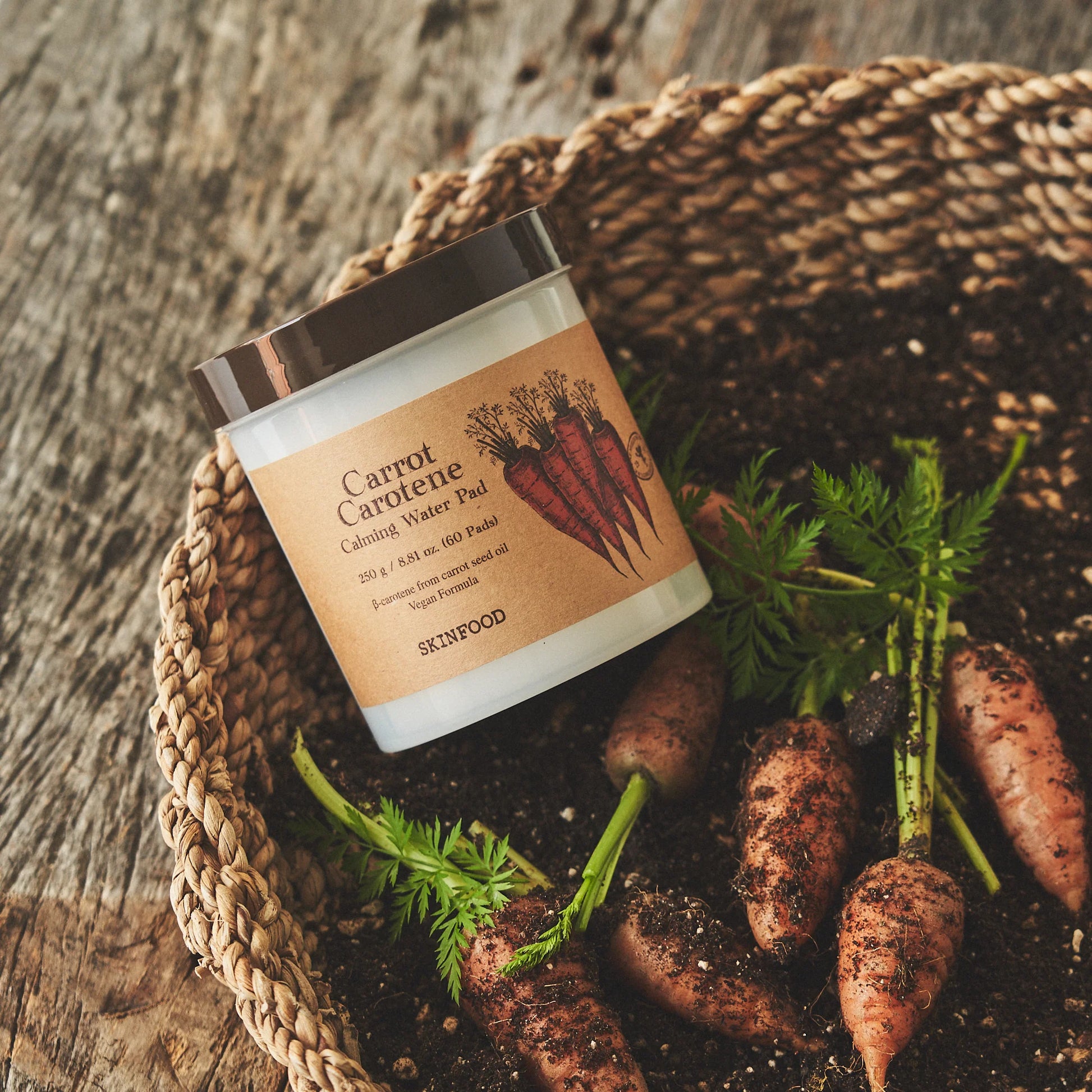 Skinfood – Dischetti lenitivi al carotene 60 dischetti