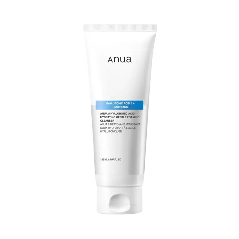 Anua – 8 Hyaluronic Acid Hydrating Gentle Foaming Cleanser, 150ml