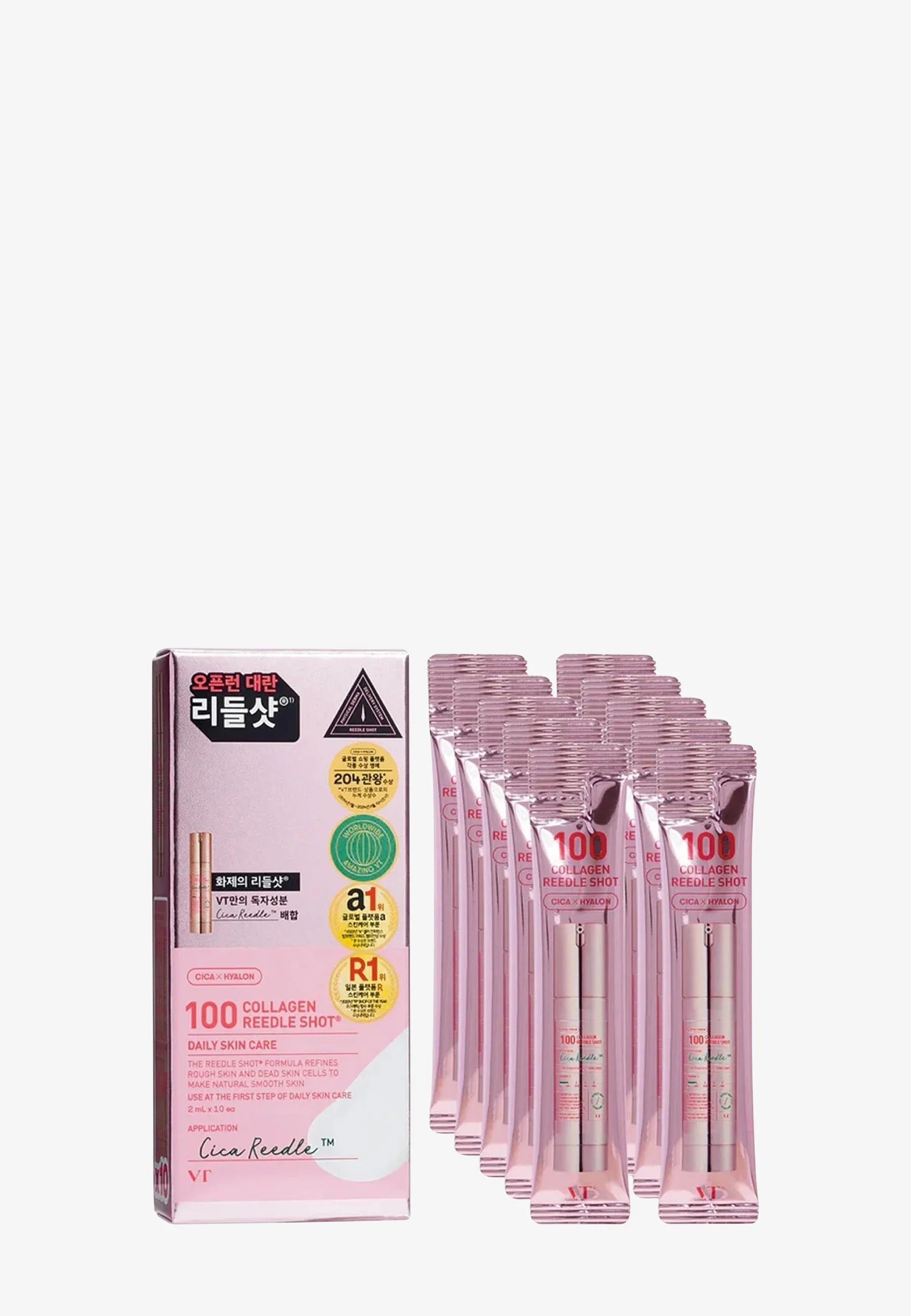 VT COSMETICS Collagen Reedle Shot 100 (2ml*10ea)