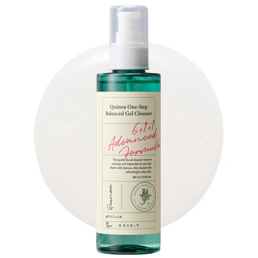 Axis-Y Quinoa One Step Balanced Gel Cleanser - 180ml