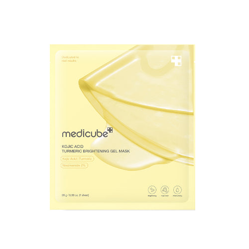 MEDICUBE Kojic Acid Turmeric Brightening Gel Mask, 28g