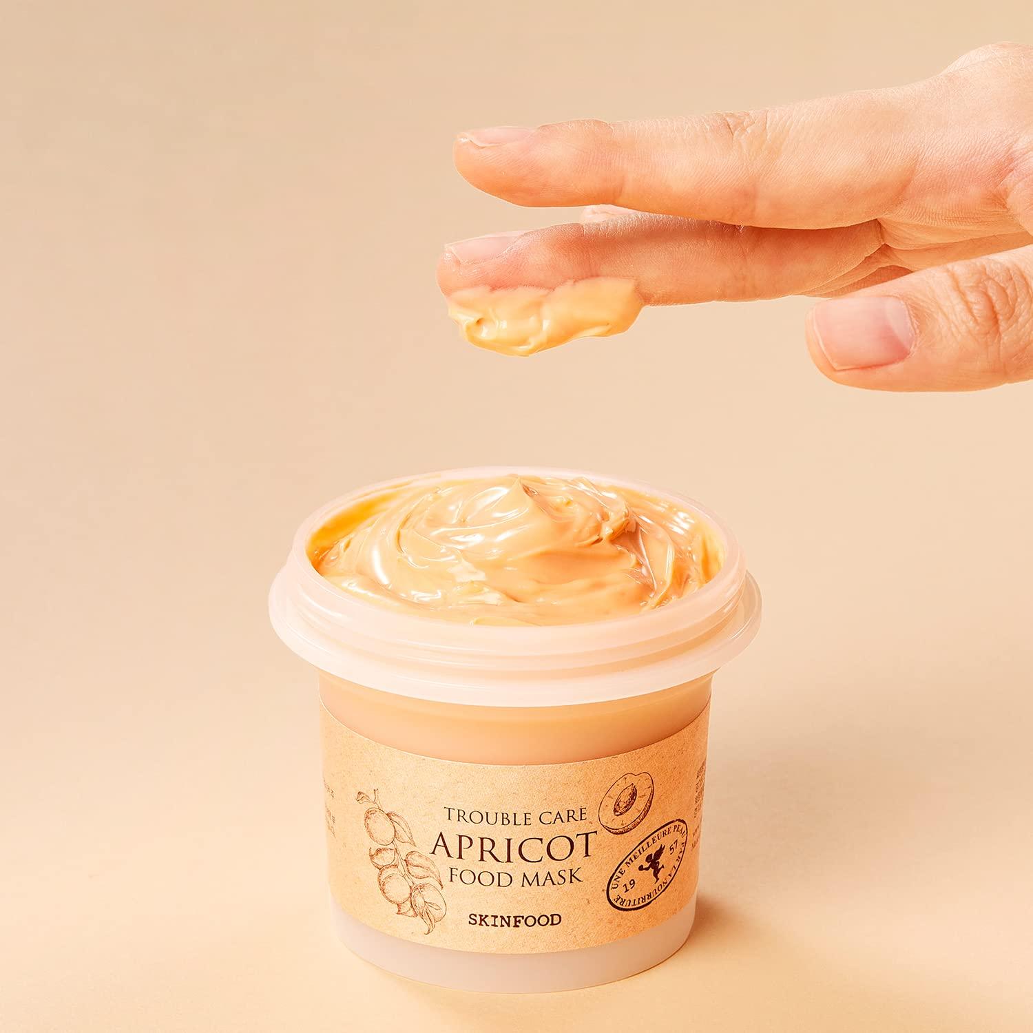 Skinfood Apricot Food Mask, Maschera Viso Lenitiva