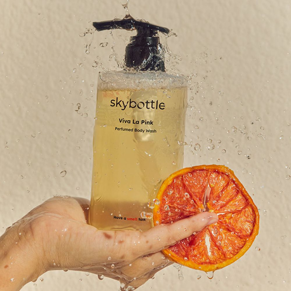 Viva La Pink Perfumed Body Wash Skybottle