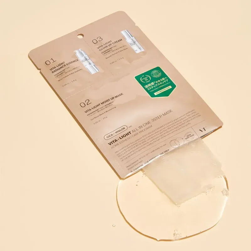 VT COSMETICS Vita-Light All In One 3 Step Mask